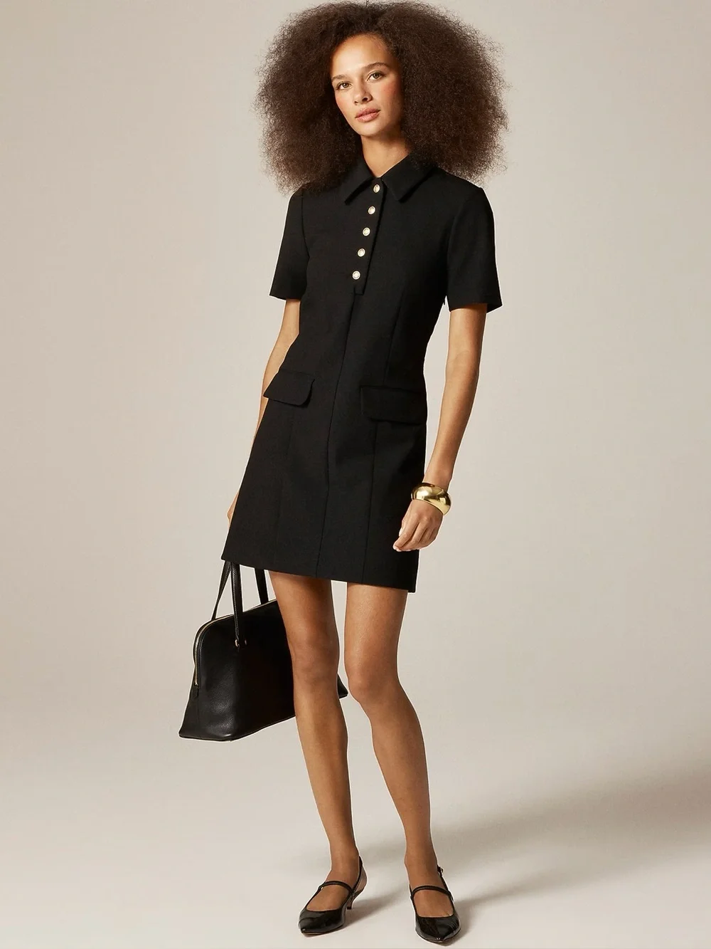 J.Crew Parc dress in four-season stretch CN571